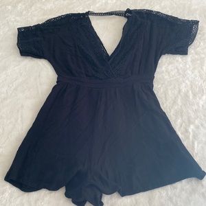 Forever 21 black romper